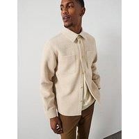 Les Deux Lennon BouclÉ Overshirt - Light Beige