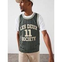 Les Deux Silas Mesh Vest - Light Green