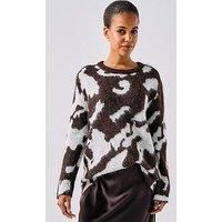 Only Costa Long Sleeve O-Neck Knitted Pullover - Black