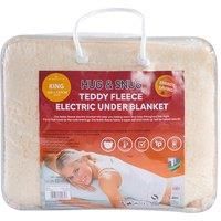 Teddy Fleece Electric Under Blanket In 3 Sizes