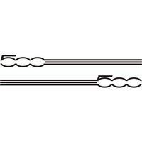 2PCS E-Style Vinyl Side Skirt Stripes for Fiat 500 2021 - Tuning Decal Accessories