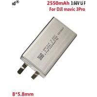3.66V 2550mAh battery Suitable for DJI mavic 3 Pro / 4 Pro 583869 Drone cell power 69*38*5.8mm