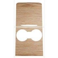 For tesla center sticker model Y 3 wood Center abs Console Panel Grain Film Carbon Central Control