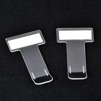 2/5/10Pcs Universal Car Parking Ticket Clip Windshield Sticker Ticket Holder Card Bill Stand
