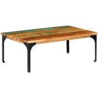 Coffee Table 100x60x35 cm Solid Reclaimed Wood