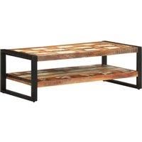 Coffee Table 120x60x40 cm Solid Reclaimed Wood