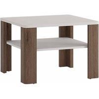 Coffee Table White Oak with Shelf Living Room Furniture Toronto