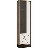 Furniture To Go | Brolo, Laminated Melamine, White, Black, and Dark Wood, Medium