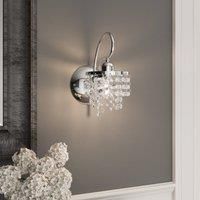 Alfa Dace wall light with glass elements