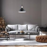 Alfa Mirave pendant light, black / gold-coloured, 39.5 cm, metal