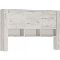 Angel Top Unit For Desk In White Craft Oak Effect