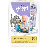 Bella Baby Happy SIze L disposable changing mats 60x60cm 5 pc