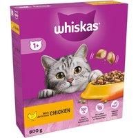 Whiskas 1+ Chicken Adult Dry Cat Food 800g