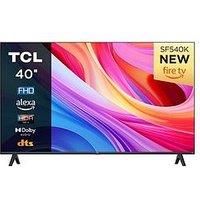 TCL 40SF540K 40 inch FHD Fire TV with OS7 Smart television - HDR & HLG-Dolby Audio-DTS Virtual X/DTS-HD-Metal Bezel-less-Dual-band Wifi 5-with Fire OS 7 system