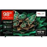 TCL C7K 98" QD-Mini LED 4K HDR Smart Google TV - 98C7K, Black