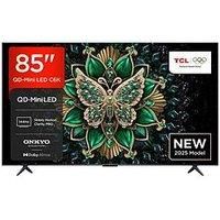 Tcl 85C6K-Uk 85-Inch C6K Premium Qd-Mini Led 4K Ultra Hd 144Hz Google Tv
