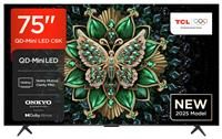 Tcl 75C6K-Uk 75-Inch C6K Premium Qd-Mini Led 4K Ultra Hd 144Hz Google Tv