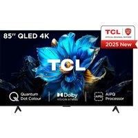 TCL 85P7K-UK 85" QLED 4K Ultra HD HDR Google TV (Google Assistant, BBC iPlayer, Dolby Atmos, Dolby Vision, HDR10+, 120Hz Game Accelerator, Motion Clarity£2025 New Model)