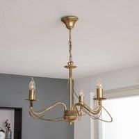 EMIBIG LIGHTING Tori 3 chandelier, 3-bulb, gold
