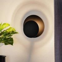 EMIBIG LIGHTING Circle wall light in round shape, black