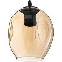 EMIBIG LIGHTING Starla pendant round 4-bulb, graphite/amber/clear