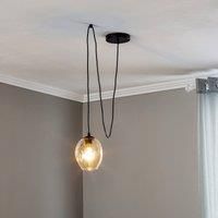 EMIBIG LIGHTING Starla pendant decentralised 1-bulb clear glass