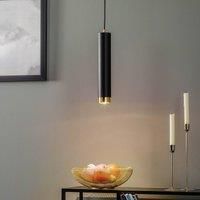 EMIBIG LIGHTING Kumo hanging lamp long black/gold one-bulb