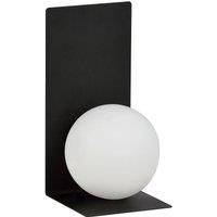 EMIBIG LIGHTING Form 5 wall lamp, 15 cm x 30 cm, black/opal