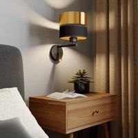 Euluna Hilton wall light with LED reading light
