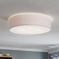 TK Lighting Rondo ceiling light, white, 50 cm