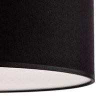 TK Lighting Rondo ceiling light, black, 30 cm