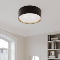 TK Lighting Bilbao ceiling light, 60 cm, black/white