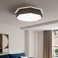 Euluna Kantoor New ceiling light, 88 cm, black