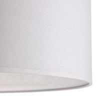 TK Lighting Rondo semi-flush ceiling light, white 60cm