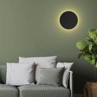 TK Lighting Lunia New wall light, black, 30 cm