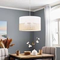 Linobianco hanging light with jute
