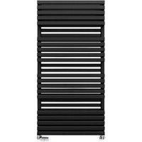Terma Quadrus 1113W Metallic Black Towel Warmer (H)1185mm (W)600mm