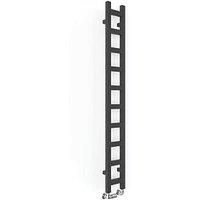 Terma Easy Matt Black Heated Towel Rail - 1600 x 200mm