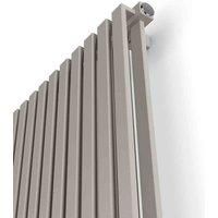 Terma Nemo Horizontal Designer Radiator Metallic Stone (W)645mm (H)530mm