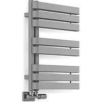 Terma Warp S Heated Towel Rail Salt n Pepper 655 x 500mm