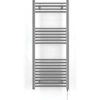 Terma Leo 1200 x 500 300W SIM Electric Towel Rail - Chrome