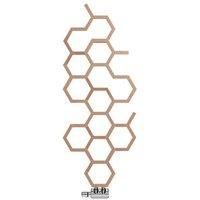 Terma Hex Vertical Designer Radiator Bright Copper (W)486mm (H)1220mm