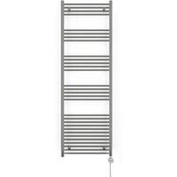 Terma Leo Electric Towel Rail with MOA Thermostatic Element Chrome - 1800 x 500mm 600W