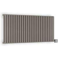 Terma Nemo Metallic Stone Horizontal Designer Radiator, (W)1185mm X (H)530mm
