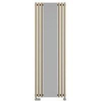 Terma Rolo Quartz Mocha Designer Radiator with Mirror 1800 x 590mm