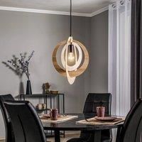 SIGMA Glam hanging light with circular lampshade
