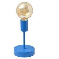 Helam Tube Table Lamp Blue 12cm