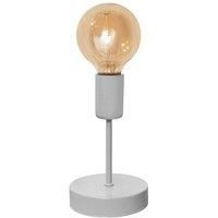 Helam Tube Table Lamp Grey 12cm