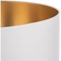 Alba lampshade, 45 cm, E27, white/silver