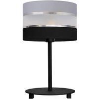 HELAM Helen table lamp fabric grey/black/silver